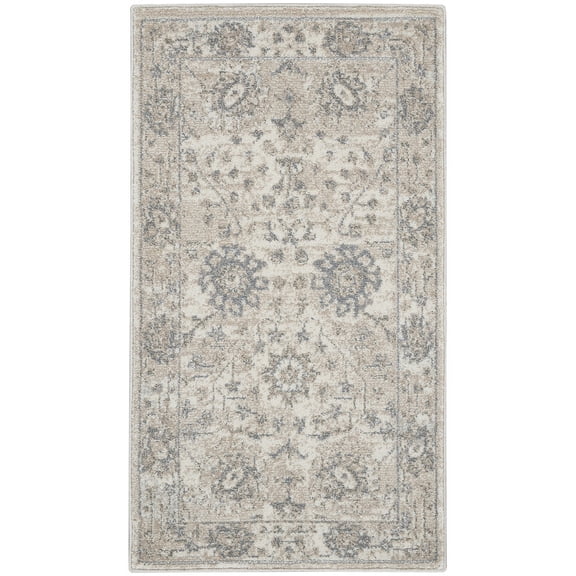Nourison Home Moroccan Celebration Bordered Indoor Area Rug - 2'2" x 3'9" Ivory/Sand
