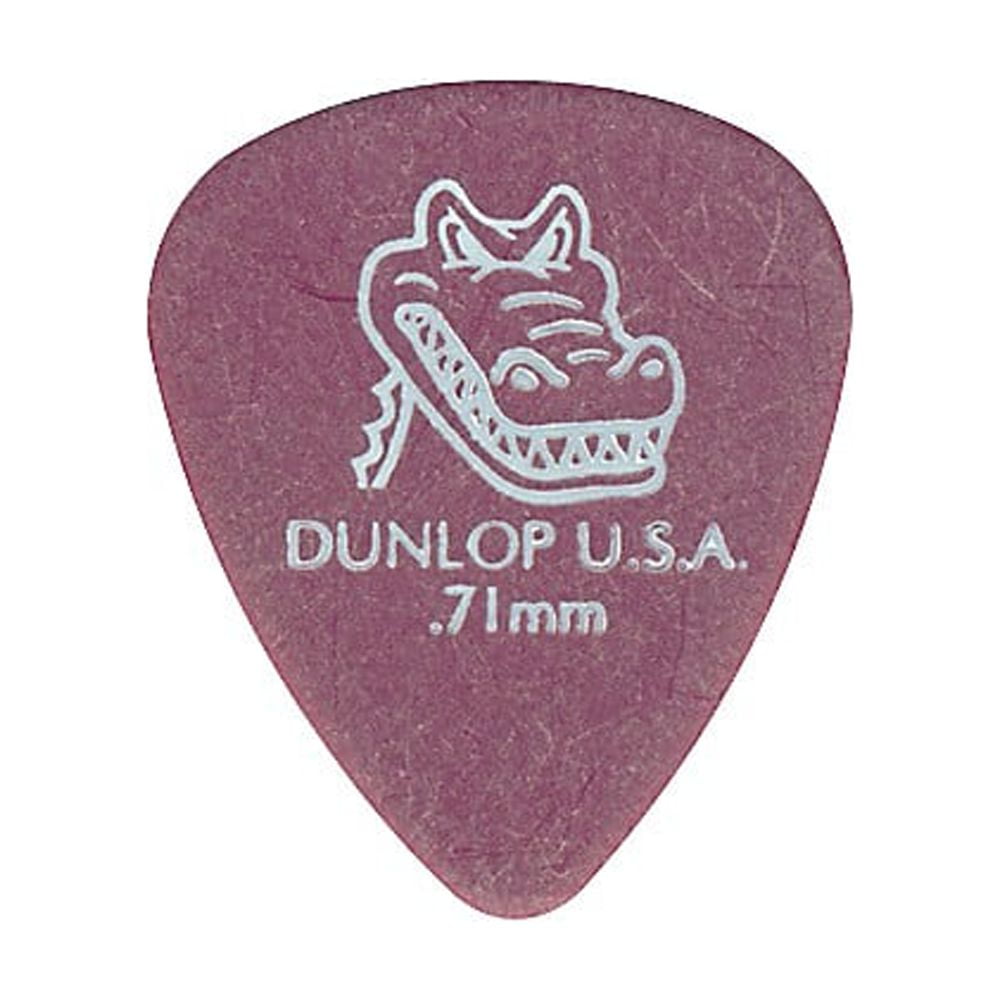 Dunlop Gator Grip Standard Guitar Picks, 0.71mm, 12 Pack