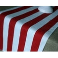 thumbnail image 3 of Poly Cotton 2 Inch Striped Table Runner For Wedding/Bridal Shower Birthdays/Baby Shower Home Decor and Special Events, 3 of 7