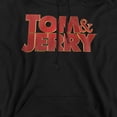 thumbnail image 2 of Tom and Jerry Movie Movie Logo Unisex Adult Pull-Over Hoodie,Black, X-Large, 2 of 5