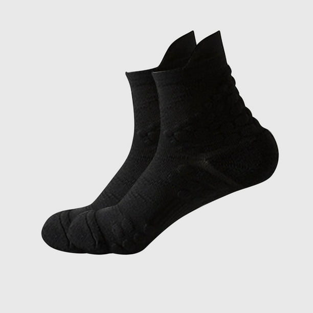 Calcetines de mujer de moda de color sólido a prueba de olores deportivos que absorben el sudor Calcetines antideslizantes Calcetines de mujer de poliéster