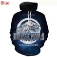 thumbnail image 3 of Sudadera con capucha con estampado 3D de Jurassic Park para hombre, nueva sudadera de estilo hip hop para exteriores, para acampar, informal, ajustada y a la moda, 3 of 5