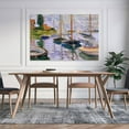 thumbnail image 5 of Sailboats on The Seine Poster by Claude Monet Poster Artworks Canvas Poster Room Aesthetic Wall Art Prints Home Modern Decor Gifts 24x36inch(60x90cm), 5 of 6