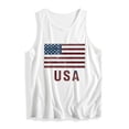 thumbnail image 4 of Goodtrade8 Women's Summer Tank Tops Red White and Blue Pullover July 4th Sleeveless Shirts Workout American Flag Crew Neck Outdoor Tops for Women Casual, 4 of 4
