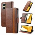 thumbnail image 1 of Compatible With Vivo Y16 Rfid Blocking Leather Wallet Case Card Holder Flip Folio Shockproof Cover, 1 of 3