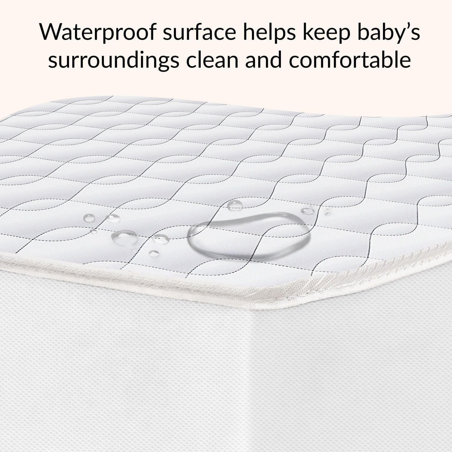 Dream On Me Breathable 6" Full Size Firm Foam Crib and Toddler Bed Mattress, Model #BR-6E6CL