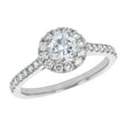 thumbnail image 3 of 14K White Gold 1.25 ct. Diamonds Certified Engagement Ring in by Hollywood Hills Jewelers, 3 of 7