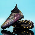 thumbnail image 2 of Mens Soccer Shoes Non-Slip Football Boots Cleats Grass Soccer Sneakers Yj068A zhangyuxiang LED, 2 of 2