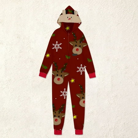 

Family Christmas Pajamas Pjs Plaid Long Sleeve Jumpsuit Home Matching Pjs for Adults Kids Men XXL
