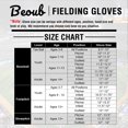 thumbnail image 6 of Beoub Baseball Softball Glove Full Grain Leather Youth Adults Mens Women 11.5 Inch Right Handed Throw H Web Infield Fielding Mitts Junior Youth Fastpitch Slowpitch Glove Gifts, 6 of 7