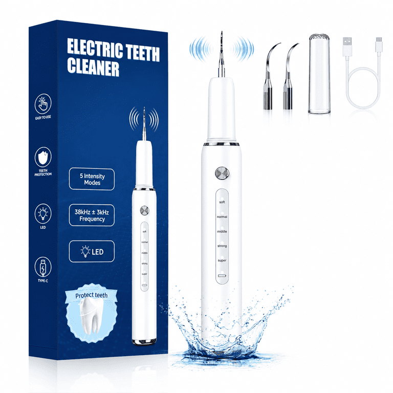 Taylarm Plaque Remover, LED Light, 5 Cleaning Modes photo 8