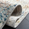 thumbnail image 6 of SAFAVIEH Aston Alys Abstract Area Rug, Ivory/Navy, 6'7" x 6'7" Square, 6 of 12