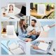 thumbnail image 5 of Rechargeable Travel Makeup Mirror with 72 Led Lights, Portable Lighted Beauty Mirror, 3 Color Lighting, Dimmable Touch Screen, 5 of 5