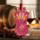 thumbnail image 4 of Bolsa de regalo para botella de vino, funda decorativa para botella de vino, para boda, Festival de cumpleaños, 4 of 6