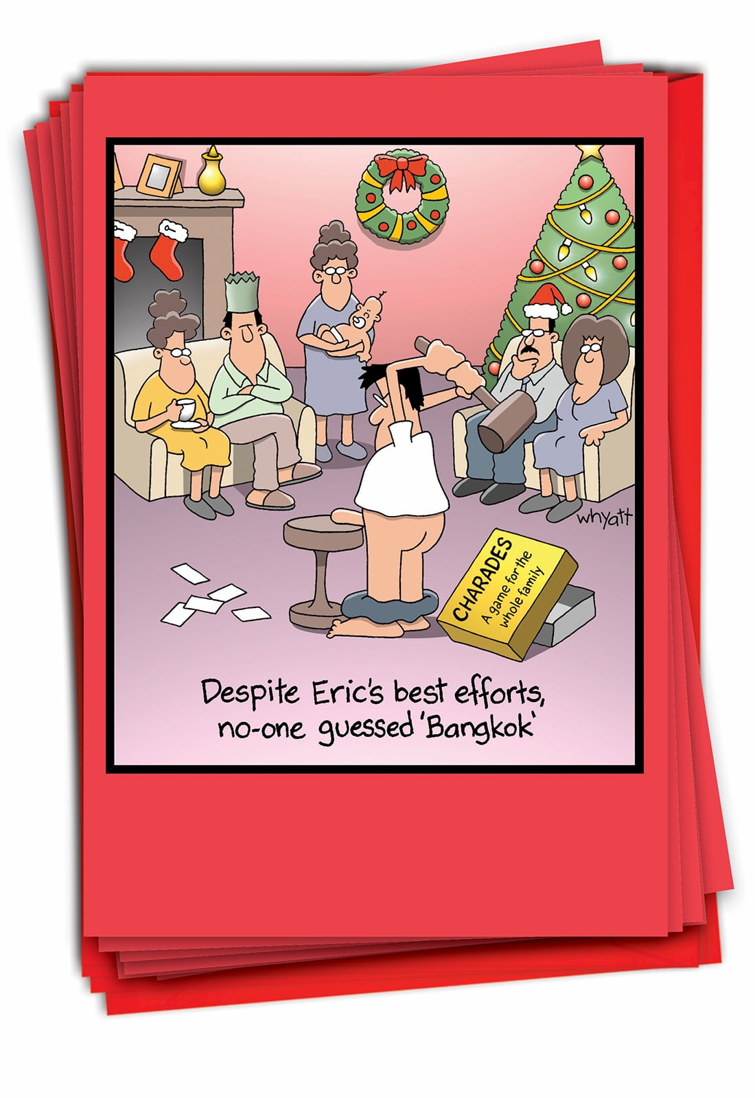 Funny Single Christmas Cards 