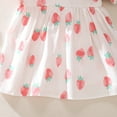 thumbnail image 3 of Vedolay Little Girls Dresses Girls Vintage Dresses Girls' Special Occasion Dress 50s Retro Kids Dresses Swing Rockabilly Sleeveless,White 12-18 Months, 3 of 5