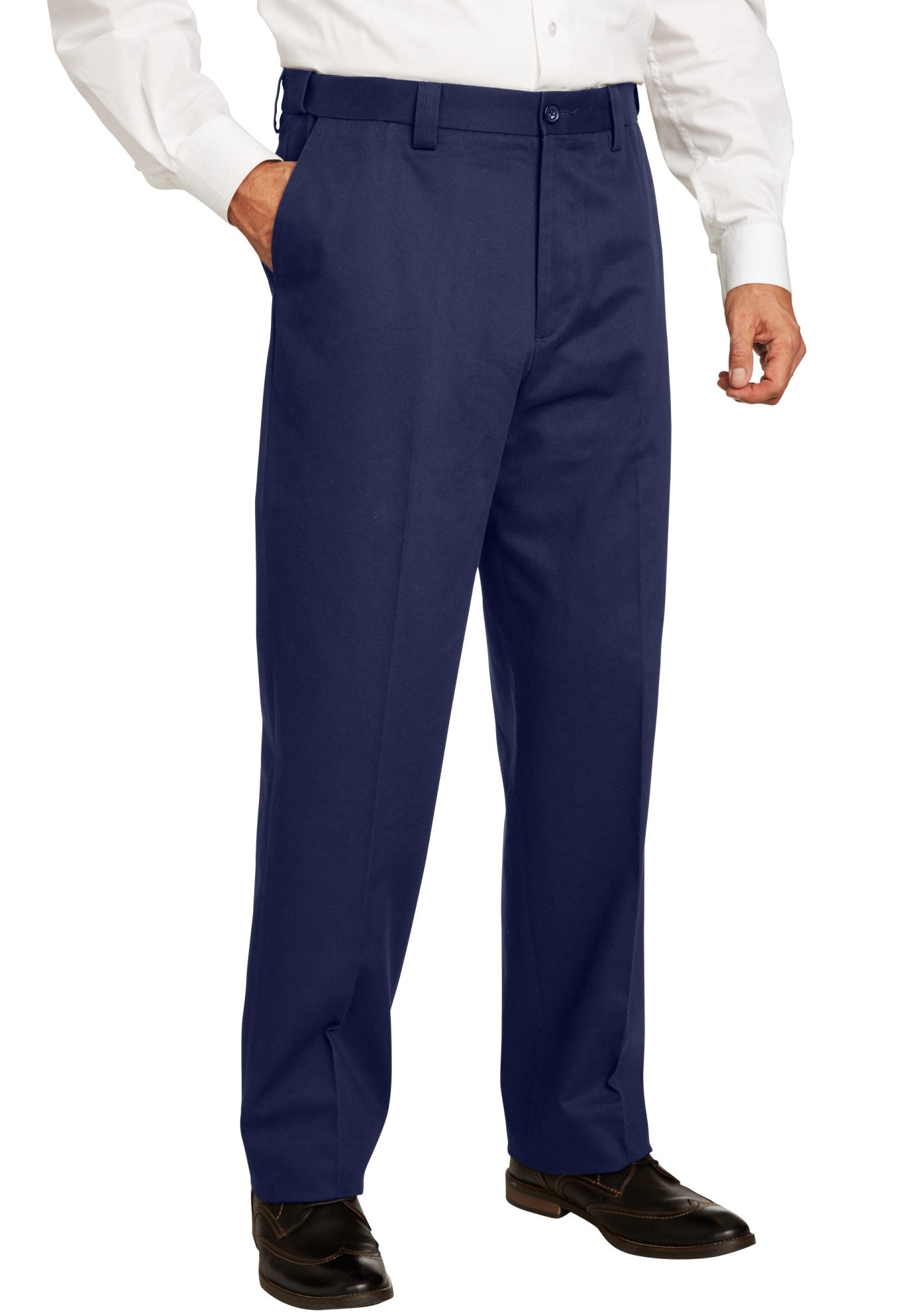 Expandable Waist Plain Front Pants 