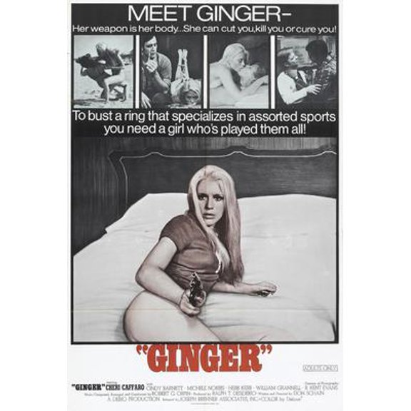 Poster Time Ginger Movie Poster 11inx17in Mini Poster 11x17 poster Color Category: Multi, Unframed, Ages: Adults
