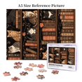 thumbnail image 6 of 500 pcs The Cat On The Bookshelf 500 Piece Vibrant Jigsaw Puzzle,Unique And Beautiful Design,Vintage Style Animal Art Wooden Puzzles,For Cat Lovers Gifts,Stunning Artwork,Stress Relieving Pleasure, 6 of 6