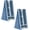 Blue(microfiber Mop Pads), variant on 40" Commercial Dust Mop for Floor Cleaning, Heavy Duty Flat Mop | Industrial 64" Long Handle Push Broom with 2 Cotton Pads for Hardwood, Tile, Laminate, Concrete, Warehouse & Gym Cleaning