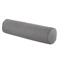 thumbnail image 1 of UPGRATOR 1Pack Bolster Cushions Polyester Back Support for Family Home Use Dark Grey, 1 of 8