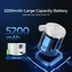 thumbnail image 4 of Bomba de aire eléctrica portátil - Inflador y desinflador recargable de 5200 mAh para neumáticos, colchones y flotadores de piscina - Bomba compacta para auto y camping con 4 boquillas, 4 of 7