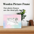 thumbnail image 3 of Qzjjjmy Rectangle Picture Frames 4x6 Star Pink Photo Frames for Wall Interior Decoration Office Decor, 3 of 7