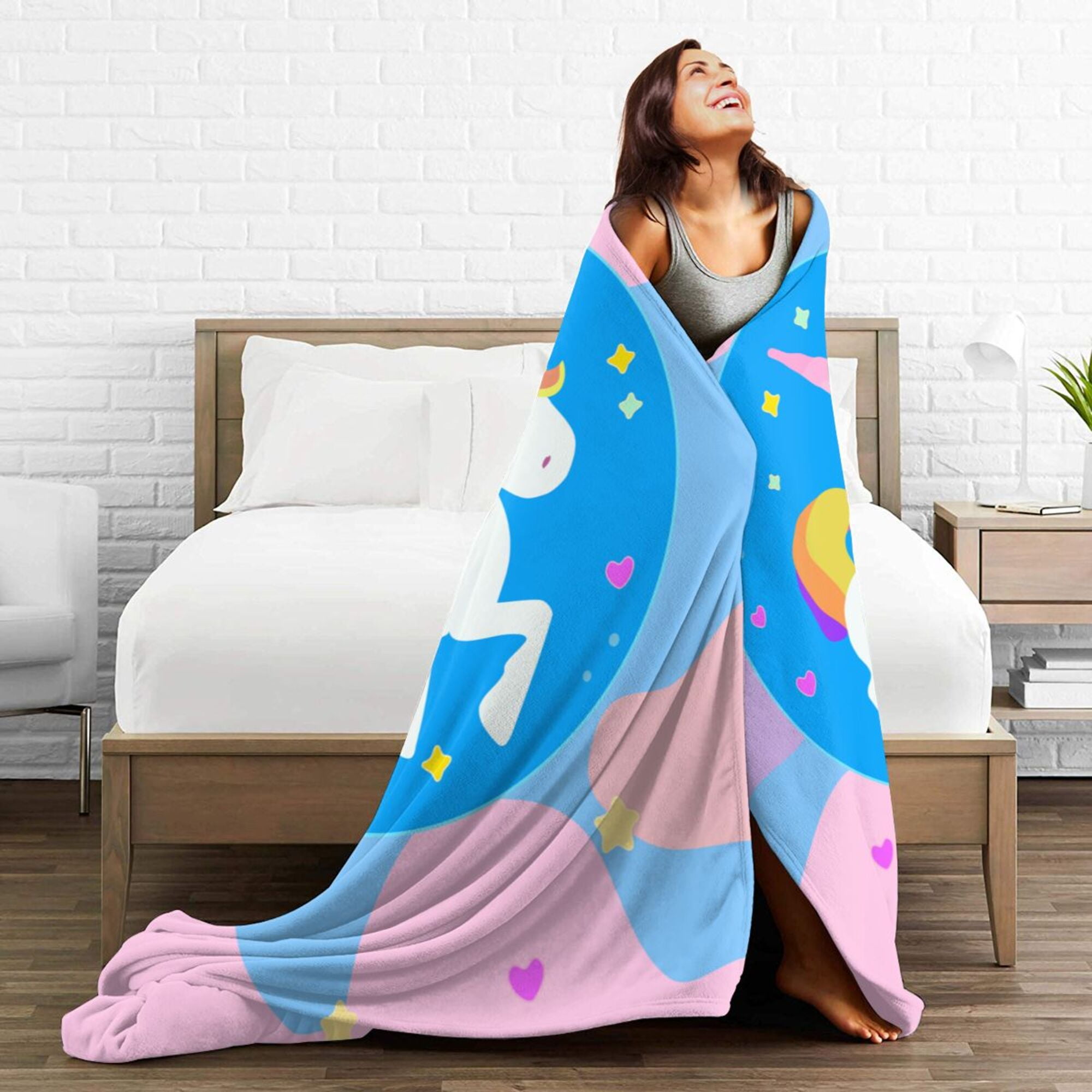 Cute bed blankets hotsell