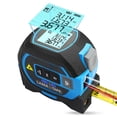 thumbnail image 2 of telémetro,telémetro portátil de alta precisión de área,Medidor de distancia Medidor de área de bloqueo automático Volumen,telémetro digital cinta métrica 60m Azul kusrkot  telémetro, 2 of 4