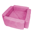 thumbnail image 4 of Dundy Play, Sillón de Actividades Modular Infantil con 12 Piezas. 85 x 170 x 45 cm. (Rosa), 4 of 8