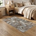 thumbnail image 2 of ODIKA Neutral Flowing That Gradients Dining Table Couch Large Farmhouse Non-Slip Low Profile for Guest Room, Lounge, Apartment, 2 of 7