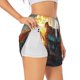 thumbnail image 1 of Balery Cool Cat Driving Sunset Pantalones cortos deportivos para mujer con forro y dos bolsillos, elásticos, para entrenamiento, gimnasio, yoga-X-Large, 1 of 7