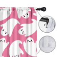 thumbnail image 4 of Blackout Kids Curtains,Cute Ghost Halloween Pattern Childrens Insulated Curtains Set Of 2,Bedroom Essentials,Toddler Room Decor 42"x54", 4 of 5