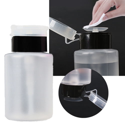 Sunjoy Tech Nail Polish Remover Pump, Pump Dispenser, Alcohol Dispenser Push Down Empty Pump Dispenser Bottle for Nail Polish and Makeup Remover, 150ml Sunjoy Tech Nail Polish Remover Pump, Pump Dispenser, Alcohol Dispenser Push Down Empty Pump Dispenser Bottle for Nail Polish and Makeup Remover, 150ml