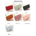 thumbnail image 4 of Zipper clutch wallet women's wallet long fashion large capacity double layer money clip phone bag card bag coin purse, 4 of 7