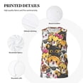 thumbnail image 3 of Rocae Cute Cat Cartoon for Men's Basketball Jersey Lightweight and Breathable Athletic Tank Top,Quick-Drying Sports Jersey X-Large, 3 of 9