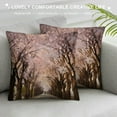 thumbnail image 3 of Pratyus Impressionist Painting Pillow Covers for Couch Sofa Indoor Outdoor Square Design Short Plush Breathable 1PC 22x22in, 3 of 5
