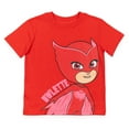 thumbnail image 3 of PJ Masks Catboy Owlette Gekko Toddler Boys 3 Pack T-Shirts Toddler to Big Kid, 3 of 5