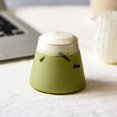 thumbnail image 2 of Japan‘s Same Fuji Mountain Glass Cup Heat-resistant Glass Water Cup Net Red Ice Coffee Cup Creative Shape Cup, 2 of 6