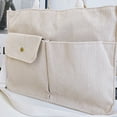 thumbnail image 4 of Xingzhi Cross-body Bags Lightweight And Durable Everyday Errands Stylish Messenger Bag beige 1Set, 4 of 6