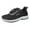 Black, variant on CPNG Men's Slip On Walking Shoes Wide Toe Box Road Running Comfortable Athletic Tennis Sneakers with Rubber Outsole Breathable Non Slip Athletic Gym Workout Fashion Sneakers