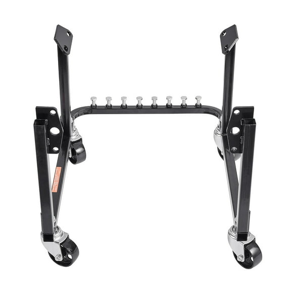 KFFKFF Engine Stand with 750 lbs Capacity, Durable Steel Construction, 4 Swivel Casters, and Adjustable Hook Positions, Compatible with BB-CHEVY and GEN-1 SB-CHEVY Engines