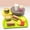 Bagged, variant on Play Fast Food Set for Kids Ages 3+, Pretend Play Kitchen Accessories with Burger Fries Sandwich Waffle Popcorn Drink & Tray, Educational Fake Food Toys for Toddlers Boys Girls Birthday Gifts