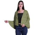 thumbnail image 1 of Moomaya Cardigan Boléro Imprimé Ouvert à l'Avant à Manches Évasées Longues Vêtements d'Été pour Femmes, 1 of 1