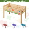 thumbnail image 5 of Yaheetech Rectangle Fir Wood Raised Garden Bed Planters, Wood, 5 of 9