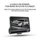 thumbnail image 3 of Grabadora de conducción DVR para coche Full HD 1080P, 3 lentes, 170 grados, visión trasera, cámara de vigilancia para estacionamiento, detección automática de movimiento por video., 3 of 6