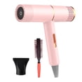 thumbnail image 2 of JingChun Hair Dryer,Negative Ionic Blow Dryer Brushless Motor for Fast Drying,High-Speed Low Noise thermo-Control Hairdryer with Nozzle,for Home,Travel, 2 of 9