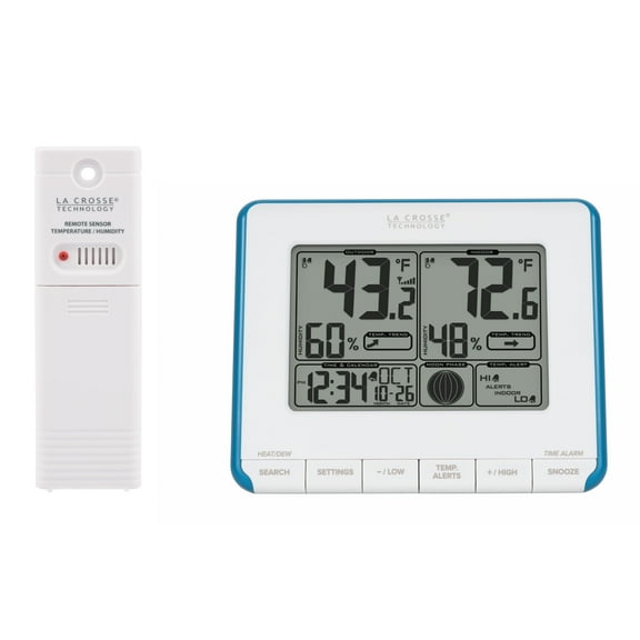 La Crosse Technology Wireless Weather Station with Alerts, 308-1711BL