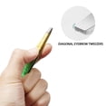 thumbnail image 3 of 1/4PCS Eyelash Extension Tweezers Professional Stainless Steel Curved Tip Tweezers Set Pointed Tip Beauty Makeup Tool For Women, 3 of 6