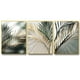thumbnail image 2 of Pintura colgante de planta de hoja de palma dorada nórdica, arte de estilo escandinavo, pintura de lienzo para decoración del hogar, 2 of 3